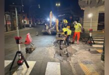 Chiavari, cantieri in via Santa Chiara per canalizzare le acque meteoriche