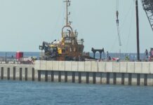 Nuova diga di Genova, proseguono i lavori. Oggi sopralluogo del ministro Foti