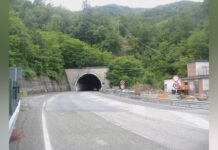 Questa notte chiude per verifiche il tunnel delle Ferriere sulla SS 225